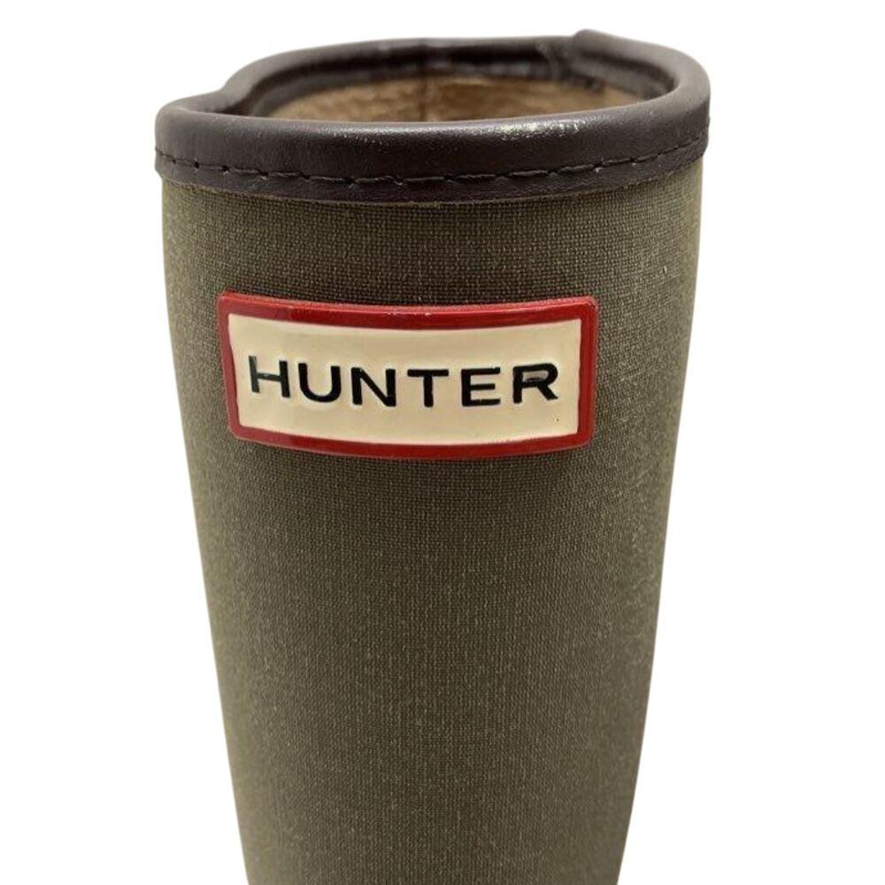 Vintage Hunter Original Tall Boots Women’s Size 7 | Discontinued Olive Green - Picture 4 of 6